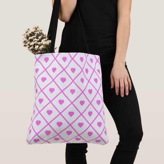 Tote Bag Valentines Day トートバッグ (クローズアップ)
