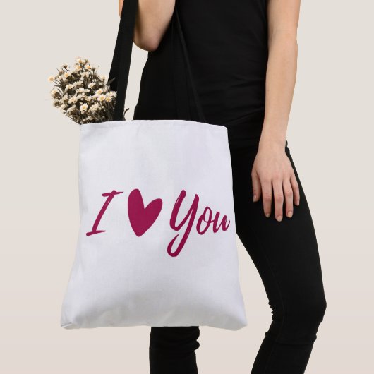 Tote Bag Valentines Day トートバッグ (クローズアップ)
