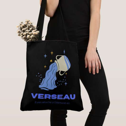 Tote Bag Verseau トートバッグ (クローズアップ)