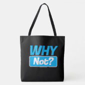 Tote Bag  why not? トートバッグ (正面)