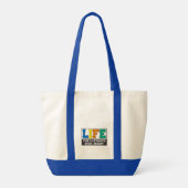 Tote bag with a pro-life message. トートバッグ (裏面)