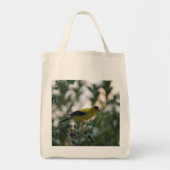 Tote Bag with Goldfinch /Cabbage with Fall Leaf  トートバッグ (正面)