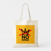 Tote Bag with logo and No Kings トートバッグ (裏面)
