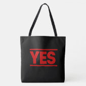 Tote Bag Yes トートバッグ (正面)