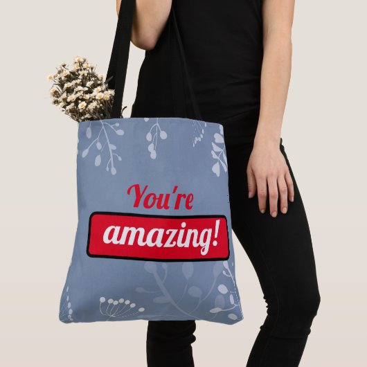 Tote Bag You're amazing ! トートバッグ (クローズアップ)