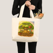 Tote bags ラージトートバッグ (正面(商品))