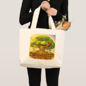 Tote bags ラージトートバッグ (正面(商品))