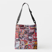 Tote – Fragmented Pulse クロスボディバッグ (裏面)