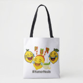 Tote Humor Heals LemonHead トートバッグ (正面)