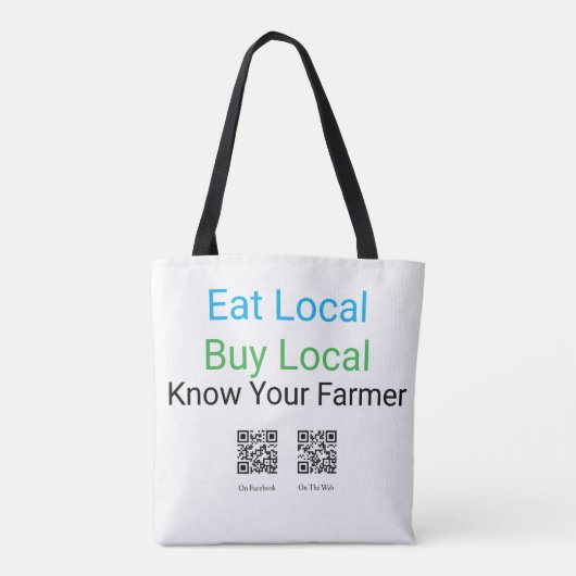 Tote you Farm Fresh Goods! トートバッグ (裏面)