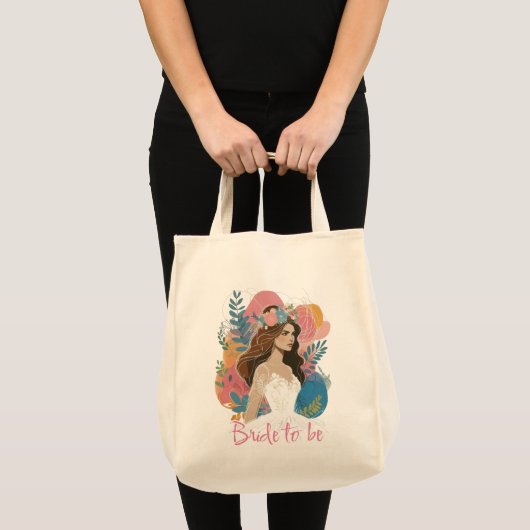 Totebag “Bride to be“ トートバッグ (正面(商品))