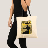 Totebag: Divan Japonais by Toulouse-Laurec トートバッグ (正面(商品))