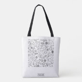 Totebag personnalisé トートバッグ (裏面)