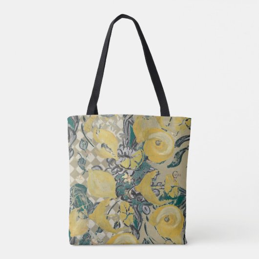 Totebag Shoppingväska Citron トートバッグ (裏面)