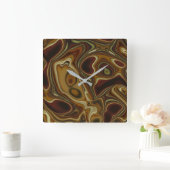 Totem スクエア壁時計 (ホーム)