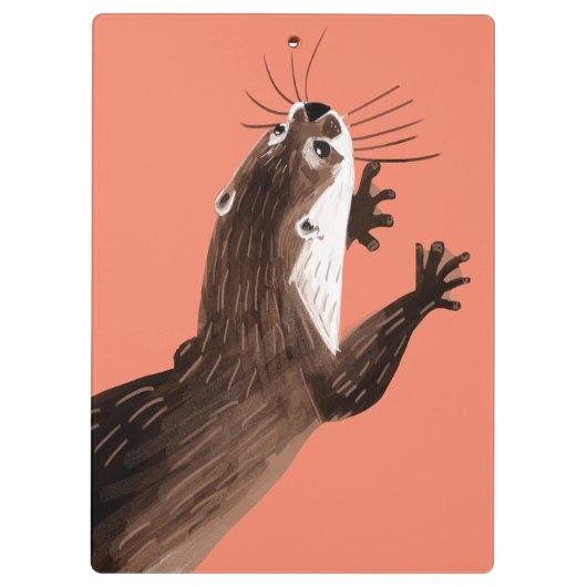 Totem amblonyx otter クリップボード (裏面)