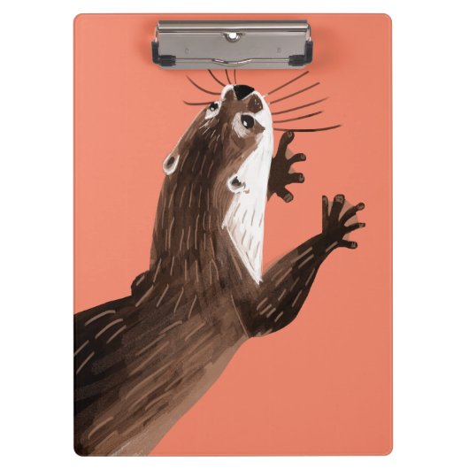 Totem amblonyx otter クリップボード (正面)