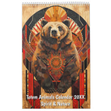 Totem Animals Calendar 2026 – Spirit & Nature