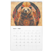 Totem Animals Calendar 2026 – Spirit & Nature カレンダー (3月 2026)