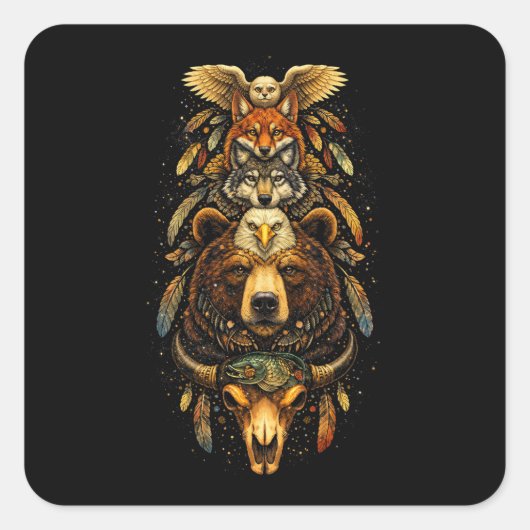 Totem Ascendant スクエアシール (正面)