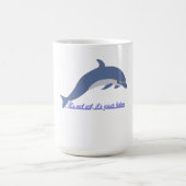 Tótem Delfín: Esto no es Arte, es un Mensaj コーヒーマグカップ (中央)