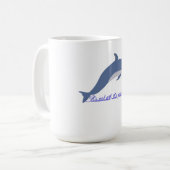 Tótem Delfín: Esto no es Arte, es un Mensaj コーヒーマグカップ (正面左)