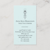 *~* Totem Eye Moon Astrology Yoga霊気 名刺 (裏面)