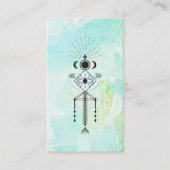 *~* Totem Eye Moon Astrology Yoga霊気 名刺 (正面)