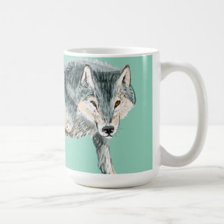 Totem polar wolf コーヒーマグカップ