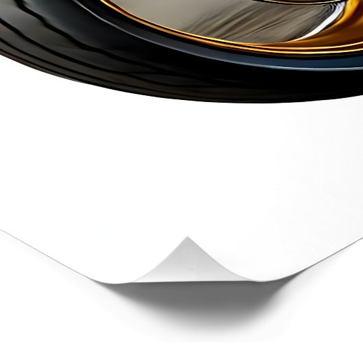 Totenkopf Biker fährt durch die Wand ポスター (コーナー)