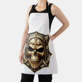Totenkopf Deathmetal Metaldesign エプロン (インサイチュ)