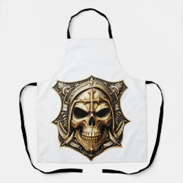 Totenkopf Deathmetal Metaldesign エプロン