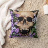 Totenkopf - Gothic / Kissen クッション (ブランケット)