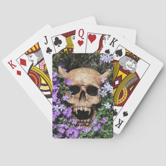 Totenkopf - Gothic Spielkarten トランプ (裏面)