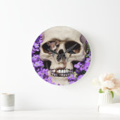 Totenkopf - Gothic / Wanduhr ラージ壁時計 (ホーム)