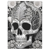 Totenkopf mit Ornamenten クリップボード (裏面)