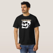 Totenkopf mit Text: Humor ist wenn Du TROTZDEM... Tシャツ (正面フル)