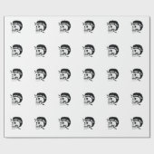 Totenkopf "Punk Rock" ラッピングペーパー (フラット)