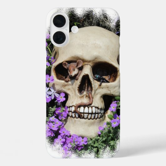 Totenkopf Schädel - Gothic / iPhone Hüllen Case-Mate iPhoneケース (裏面)