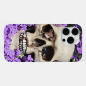 Totenkopf Schädel - Gothic / iPhone Hüllen iPhoneケース (裏面横)