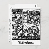 Totentanz Death待機はがき ポストカード (正面/裏面)