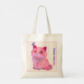 Totes Adorbs - 猫/蝶々 トートバッグ (裏面)