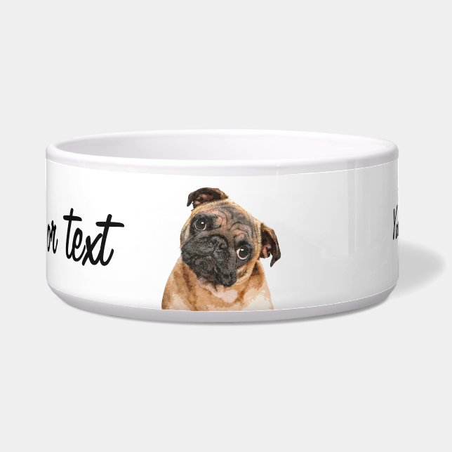 Totes Adore, Young Pug Dog ボウル (正面)