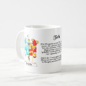 Tothの家紋のマグ コーヒーマグカップ (正面左)