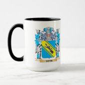 Tothの紋章付き外衣-家紋 マグカップ (左)