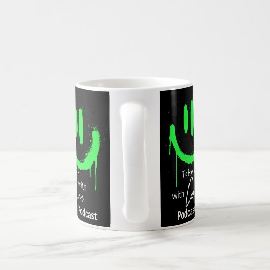 （TOTM_Spraypaintのサポート） コーヒーマグカップ (ハンドル)