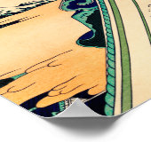 Toto Asakusa Honganji by Katsushika Hokusai ポスター (角)