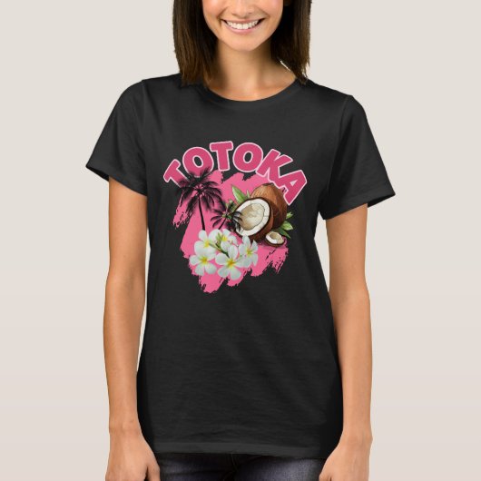 TOTOKA - フィジー語で美しいを意味する Tシャツ (正面)