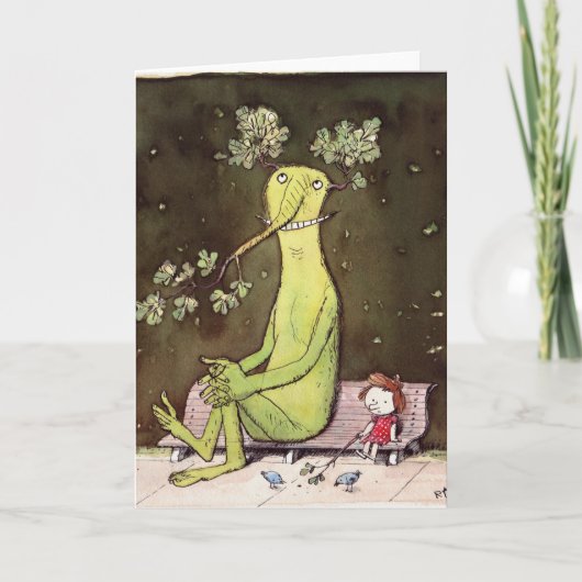 Totoroおよびアリス(それは長い物語はです) カード (正面)