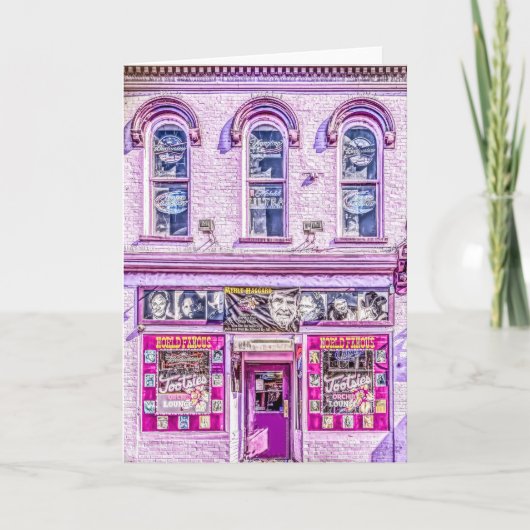 Totsie's Orchid Loungeグリーティングカード カード (正面)